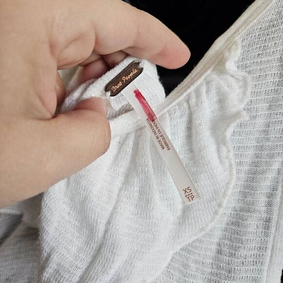 NWT Free People Float Away Asymmetrical Tank Top - Picture 9 of 9